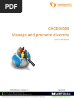 CHCDIV003 - Learner Workbook V1.1