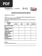 Encuesta de Satisfación Talleres de Formación