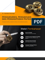 Piutang - Pengukuran, Pengakuan Dan Penghapusan