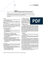 Distillation of Cut-Back Asphaltic (Bituminous) Products