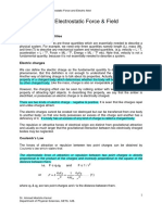 Ch. 01 - Electrica Force and Field