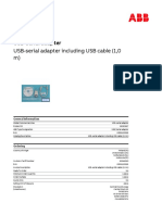 USB-serial Adapter Including USB Cable (1,0 M)