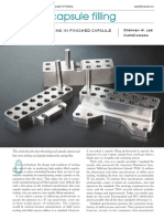 Capsule Filling: The Role of Tooling in Finished Capsule Quality