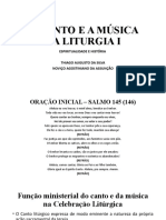 Apresentação Canto e Música Na Liturgia