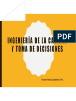 Ing Calidad y Toma de Decisiones - Ejercicios