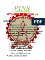 Security Protocol in Sensor Network: Spins