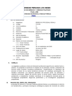 Silabo Derecho Procesal Penal I 2020-Ii Virtual