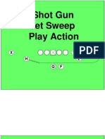 Shot Gun Play Action Jet Sweep: X Y H Q Z