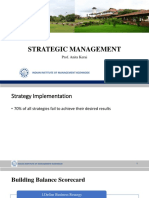 Strategic Management: Prof. Anita Kerai