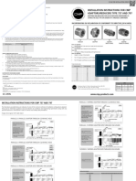 Installation Instructions For CMP Adaptors/Reducers Type 737 and 797