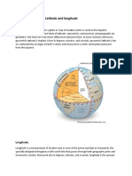 Latitude and Longitude