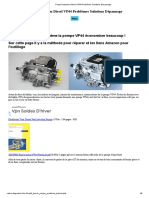 Pompe Injection Diesel VP44 Problèmes Solutions Dépannage