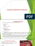 Malignant Epithelial Neoplasms