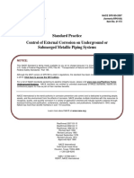 Standard Practice Control of External Corrosion On Underground or Submerged Metallic Piping Systems