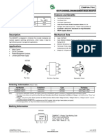 Zxmp6A17Gq: BV R I T +25°C