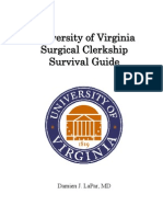 UVA Surgical Clerkship Survival Guide