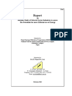 Baseline Study of Selected Sector Industries