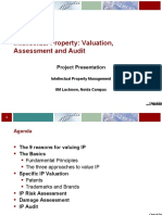 Valuation of Patents