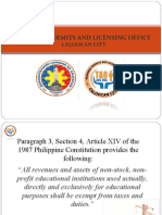 Business Permits and Licensing Office PPT PPT For Learning Institutions