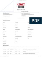 TRACING - TRACK - Swift Global Logistics - 2