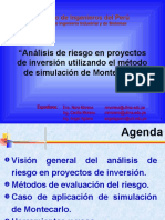 Analisis de Inversion - Simulacion de Montecarlo