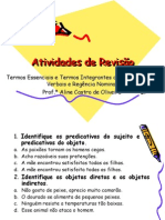 Atividades de Revisão