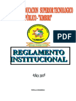 Reglamento Interno 2018 Corregido Actualizado