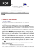 Taller de Fisicoquimica Sobre La Energia Grado 7 Segundo Periodo