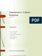 Humanismo e Cultura Religiosa Atualizado