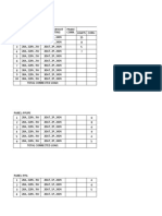 Load Schedule