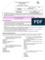 2nm Biología Evaluación 1