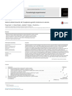 Determinacion de La Virulencia de Toxoplasma Gondii en Ratones