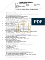 Smart Test Series: Q.1 Four Possible Answers A, B, C & D To Each Question Are Given. Circle The Correct One. (20x1 20)