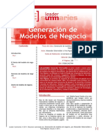 EE-NT-Generacion de Modelos de Negocio, A.Osterwalder - Y Pigneur