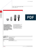 Silencers: Series: 2901 - 2903 - 2921 - 2931 - 2938 - 2939 - 2905 - RSW Ports: M5, G1/8, G1/4, G3/8, G1/2, G3/4, G1