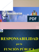 Responsabilidad Por La Funcion Publica