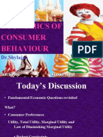 ECONOMICS OF Consumer-Behavior