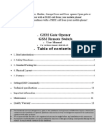 GSM Gate Opener GSM Remote Switch