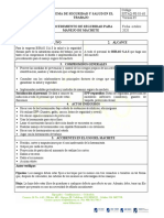 SSTAQ-PE-03-68 Procedimiento de Seguridad para Manejo de Machete