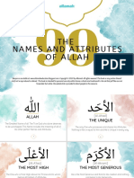 The 99 Names and Attributes of Allah PDF