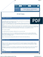 FT-817 Mods: Battery Mod For ft-817