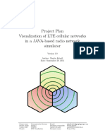 Project Plan Visualization of LTE Cellular Networks in A JAVA-based Radio Network Simulator