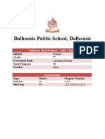 7 - Science - First Term Syllabus - 2021