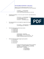 Subnetting Practice Questions & Answers