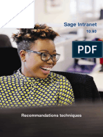 Recommandations Techniques Sage Intranet