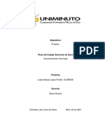 Consentimiento Informado para Atencion Psicologíca