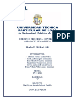 Excusa y Recusacion-Derecho Procesal General Ecuador