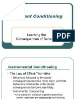 Assignment 1 Operant Conditioning