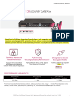 5100 Security Gateway Datasheet