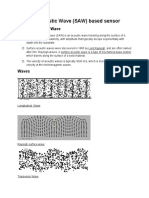 Surface Acoustic Wave (SAW) Based Sensor